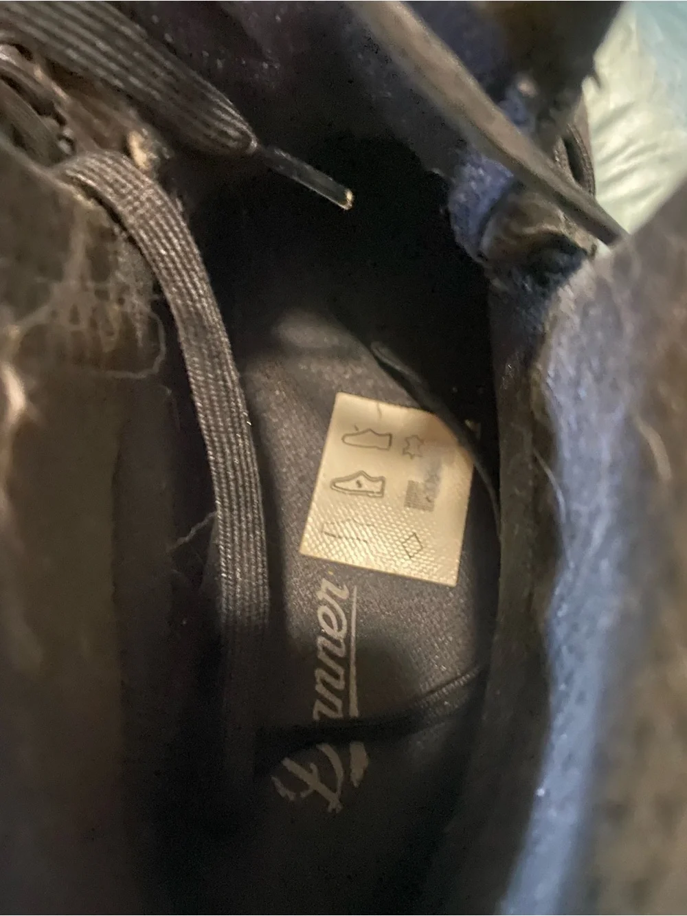 EUC Mens Danner Mountain 600 Enduroweave Black and Dark Gray Hiking Boots Sz 10